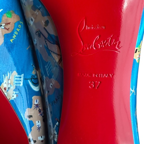 Christian Louboutin NEW Hot chick Odissey heels RETAIL 995 - Picture 5 of 8